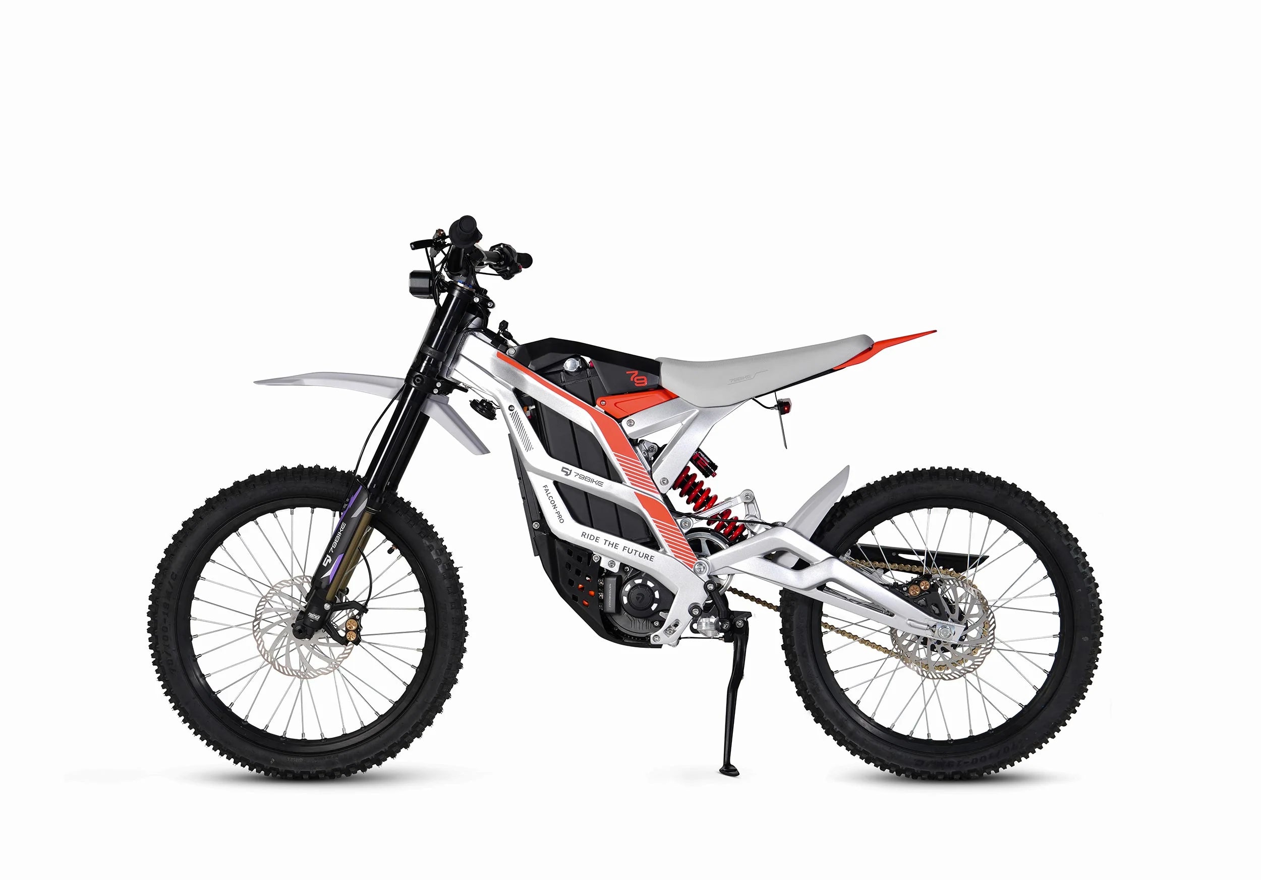 Falcon Pro Electric Off-Road Motorcycle – 72V 8500W Mid-Drive Motor, 410Nm Torque, 35Ah Battery, EEC Approved