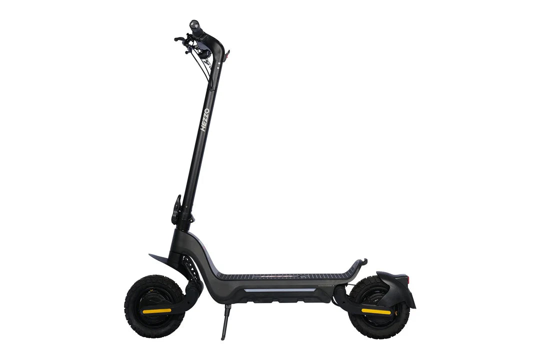 HEZZO F5 Dual Motor Electric Scooter – 1600W (800W×2) AWD, 48V 18Ah Battery, 10" Tires, 30-Mile Range, Off-Road Foldable