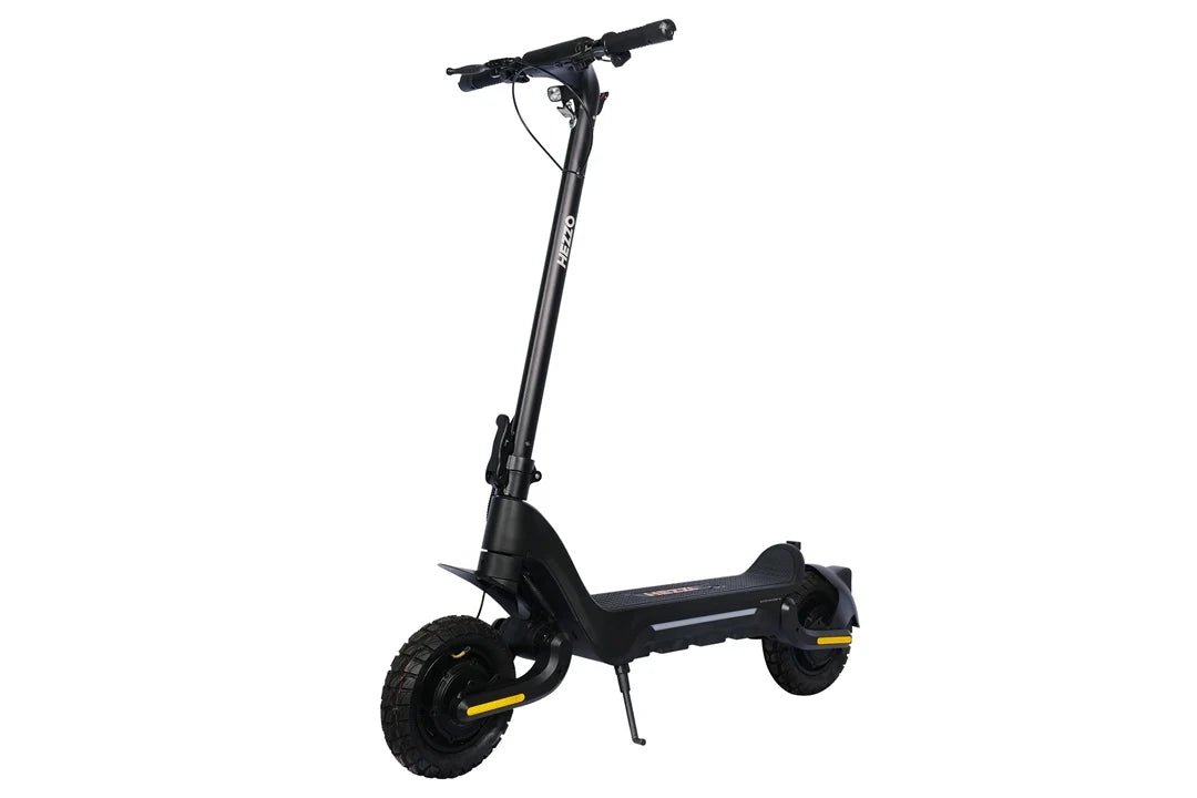 HEZZO F5 Dual Motor Electric Scooter – 1600W (800W×2) AWD, 48V 18Ah Battery, 10" Tires, 30-Mile Range, Off-Road Foldable