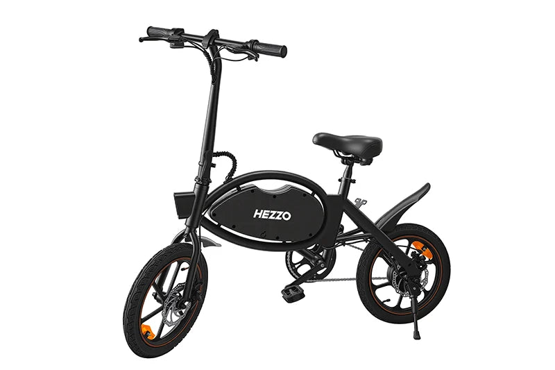 HEZZO T8 Folding Electric Bike for Adults – 750W Motor, 48V 13Ah Samsung Battery, 20"×4.0" Fat Tire, Lightweight Commuter Ebike