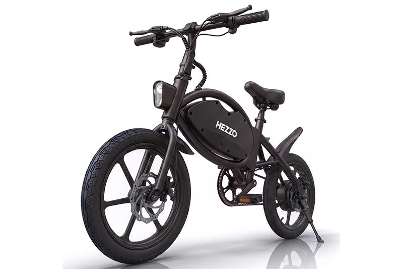HEZZO T8 Folding Electric Bike for Adults – 750W Motor, 48V 13Ah Samsung Battery, 20"×4.0" Fat Tire, Lightweight Commuter Ebike